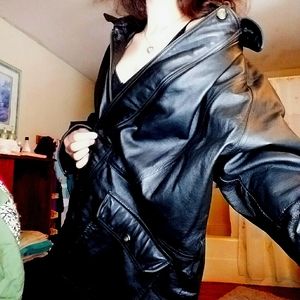Genuine vintage leather jacket
